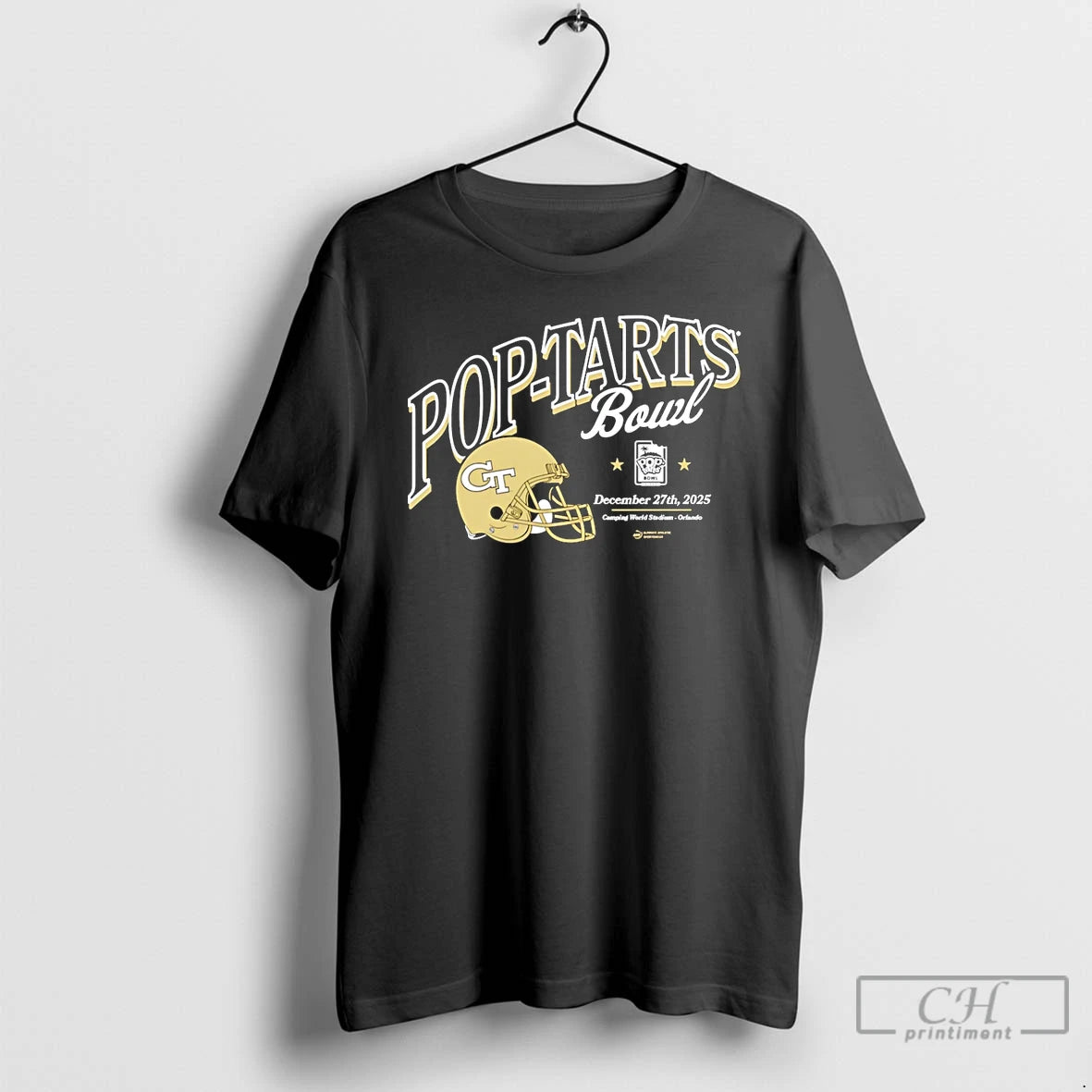 Classic Georgia Tech Yellow Jackets 2025 Pop Tarts Bowl Helmet