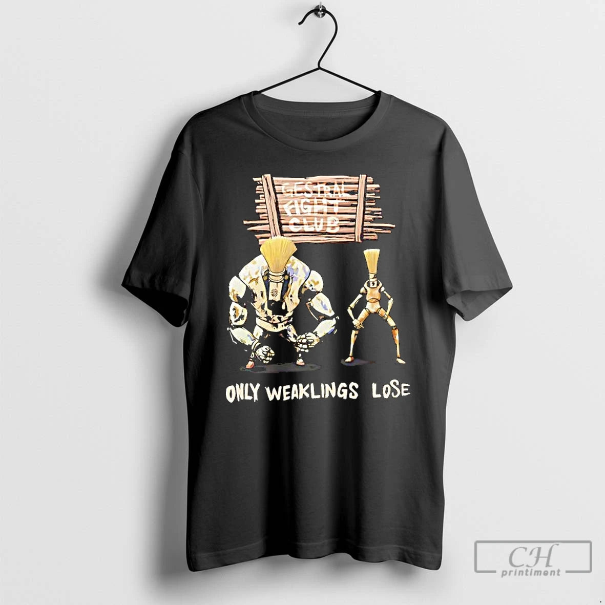 Classic Gestral Fight Club Only Weakings Lose Graphic