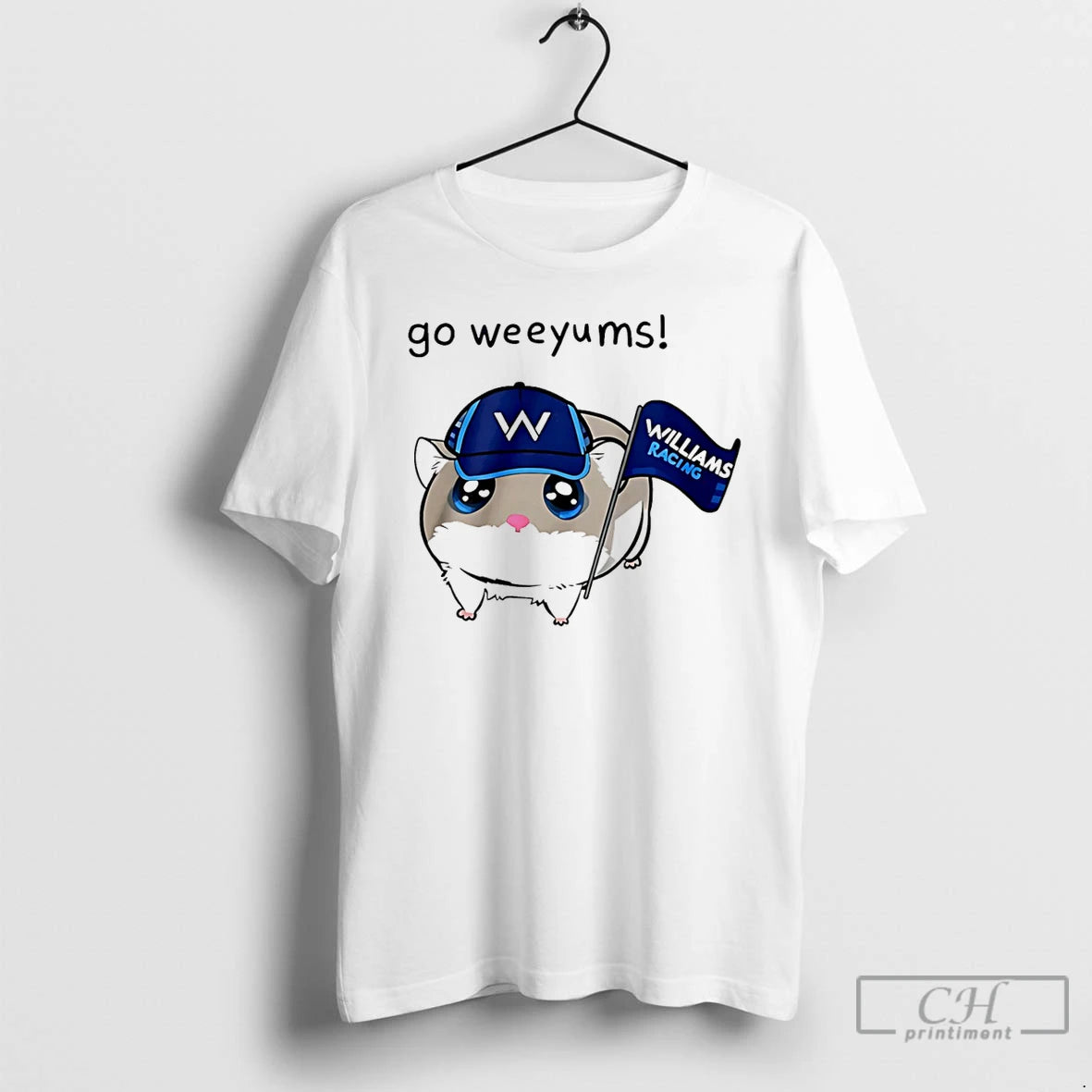 Classic Go Weeyums Williams Racing Cartoon