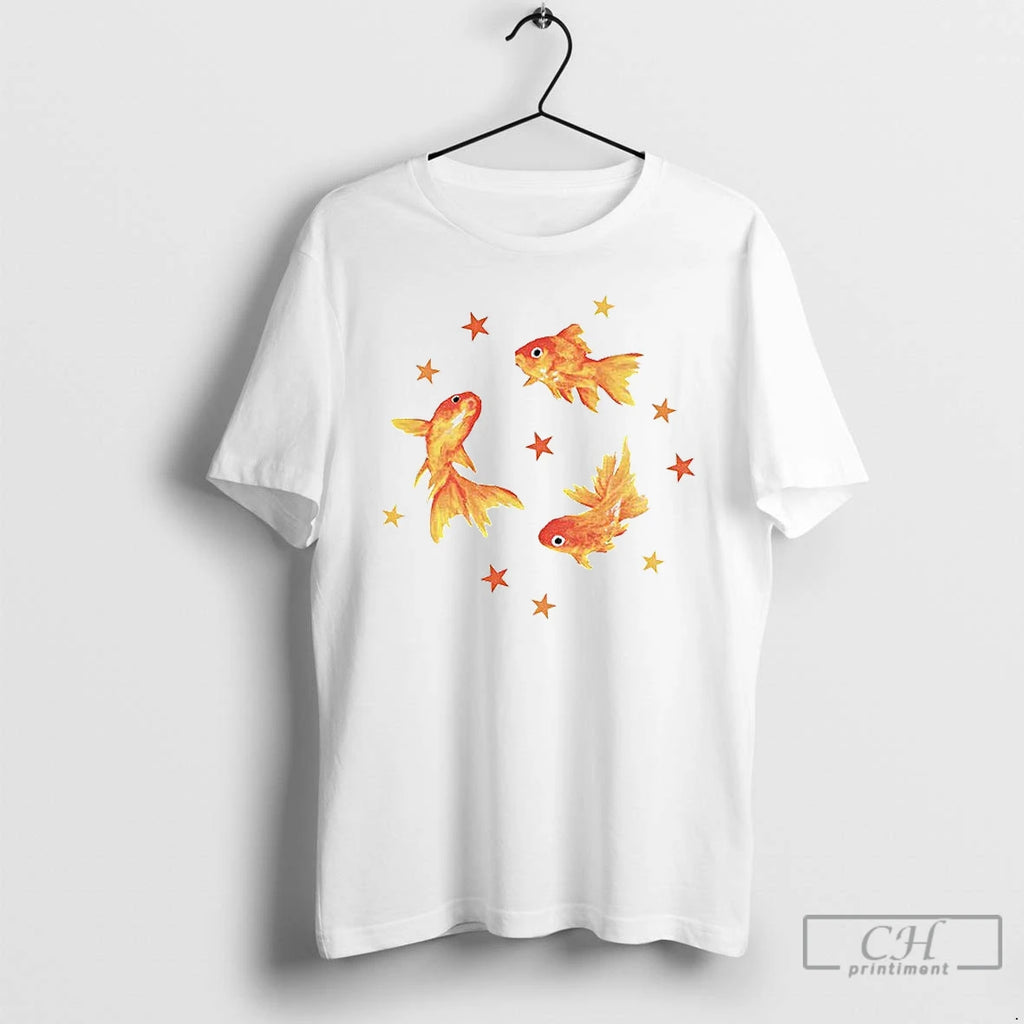 Classic Goldfish Star Aesthetic Cute Vintage