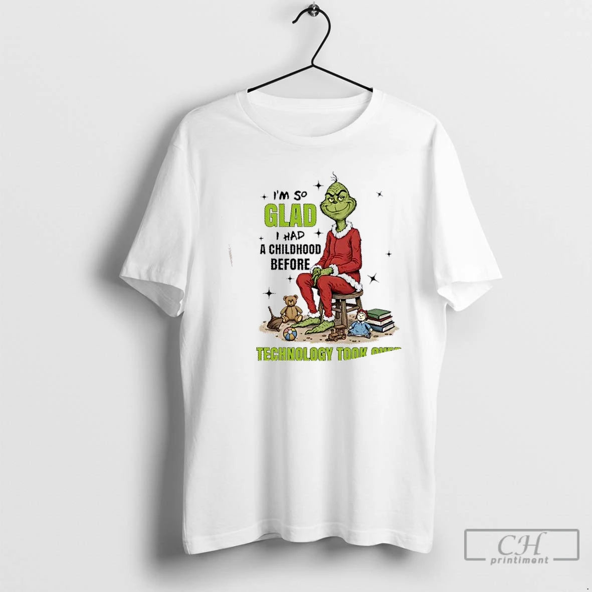 Classic Grinch Im So Glad I Had A Childhood Before Technology Took Over Christmas