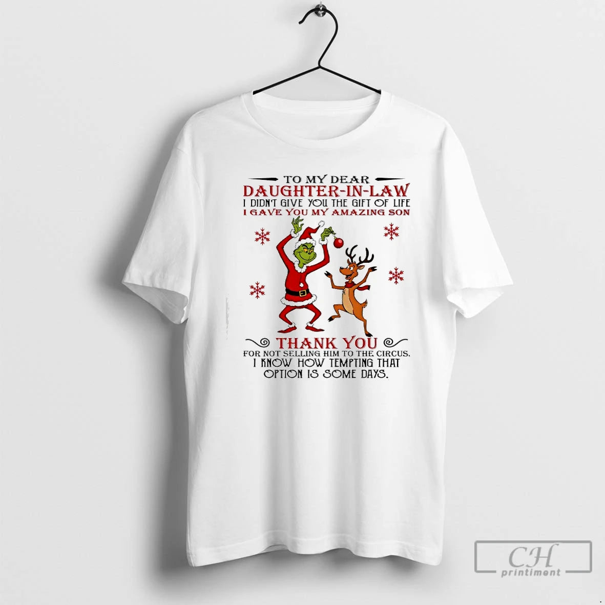 Classic Grinch To My Dear Daughter In Law I Didnt Give You The Gift Of