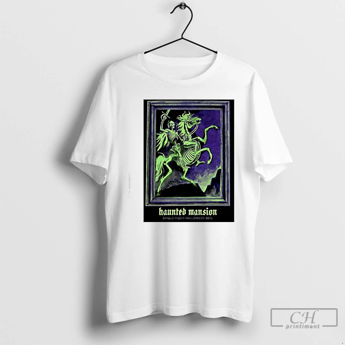 Classic Haunted Mansion Single Rider Halloween 2025 Graphic