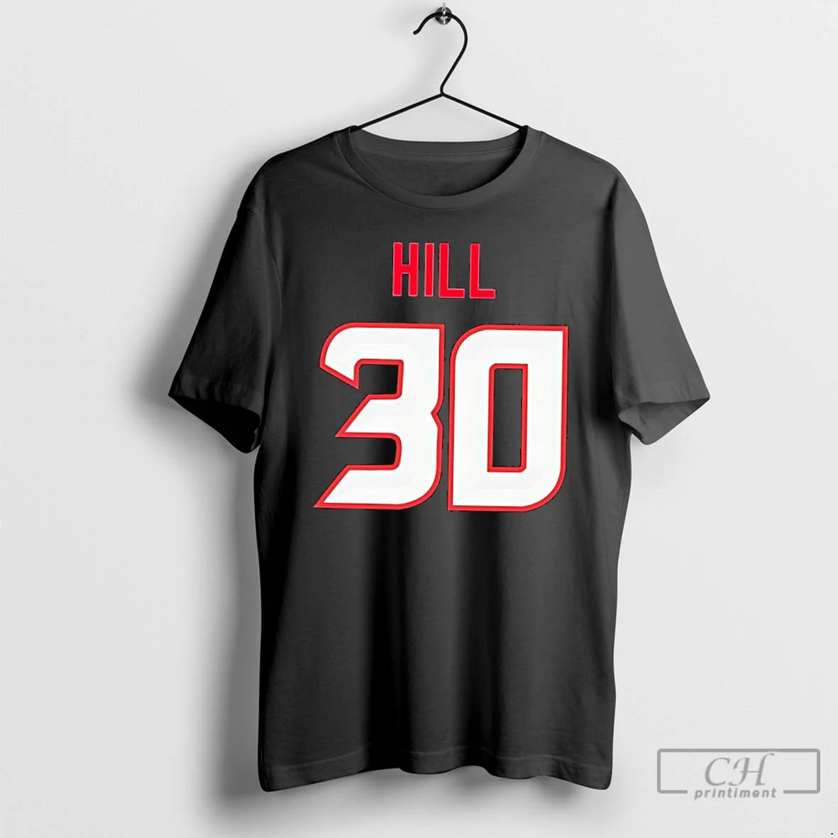 Classic Houston Texans Db Brandon Hill Number 30