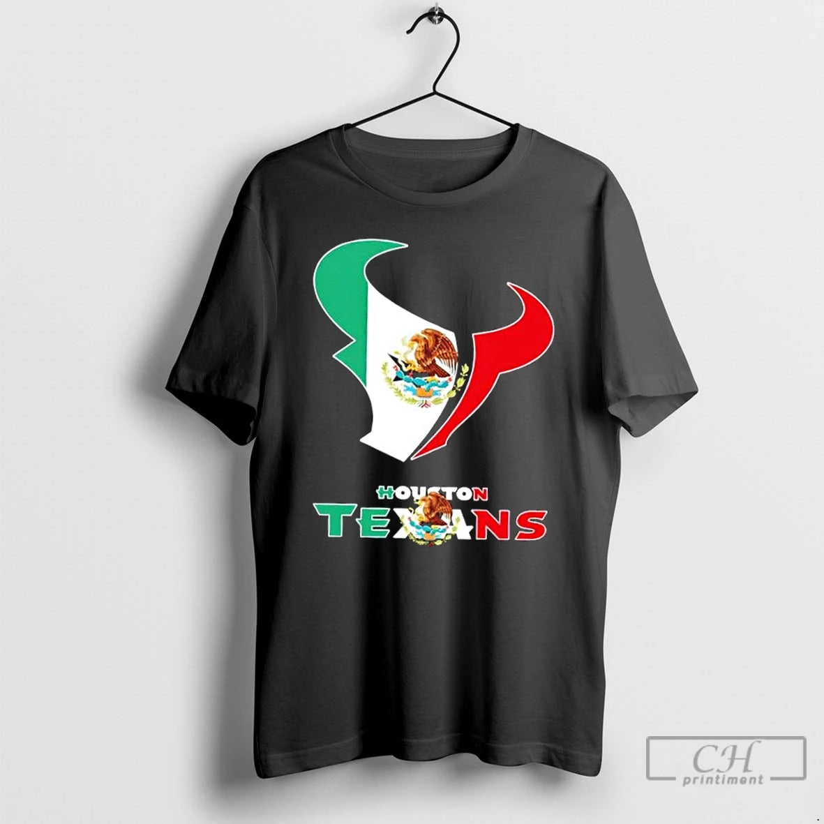 Classic Houston Texans Football X Mexican Flag