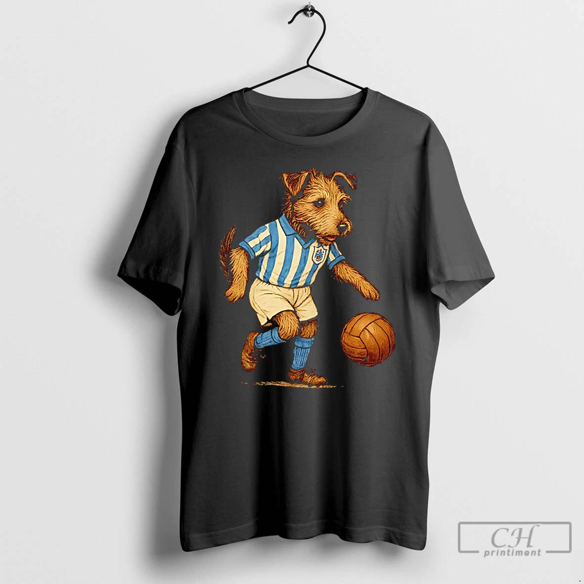 Classic Huddersfield Town Dog Player Christmas