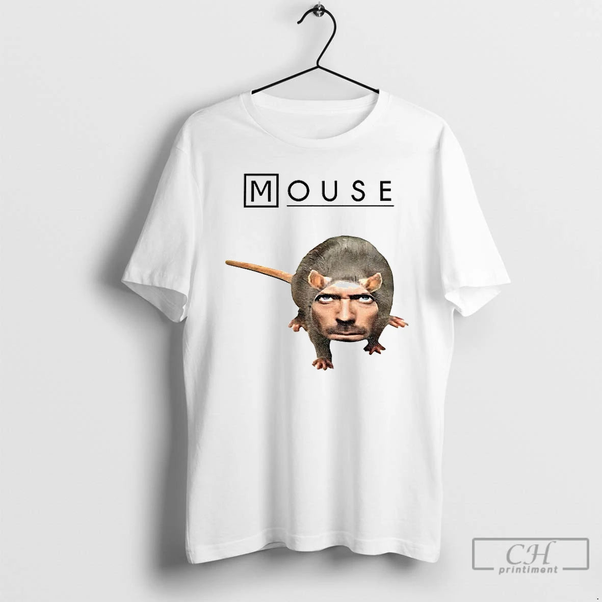 Classic Hugh Laurie Dr Gregory House X Mouse Funny Meme