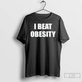 Classic I Beat Obesity Text