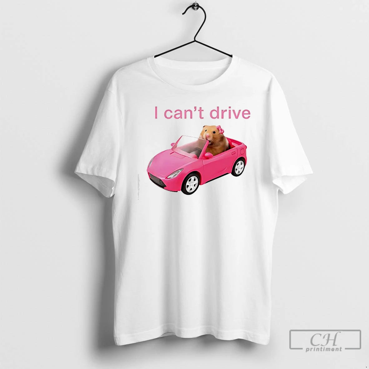 Classic I Cant Drive Funny Hamster Meme