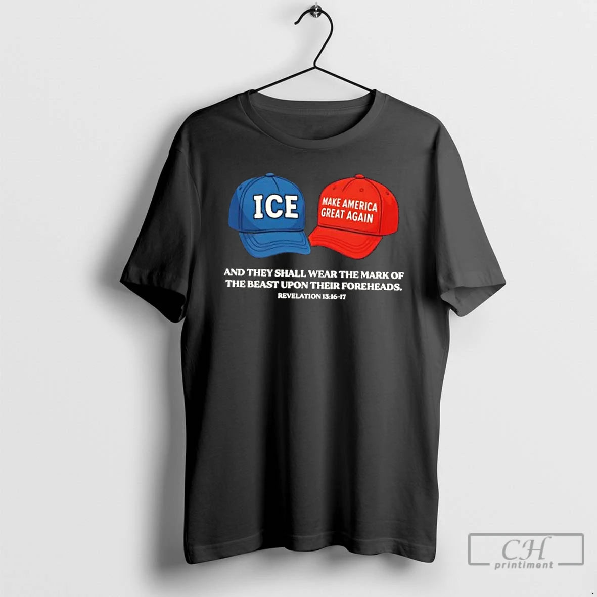 Classic Ice X Maga Craps Hats And They Shall Wear The Mark Of The Beast