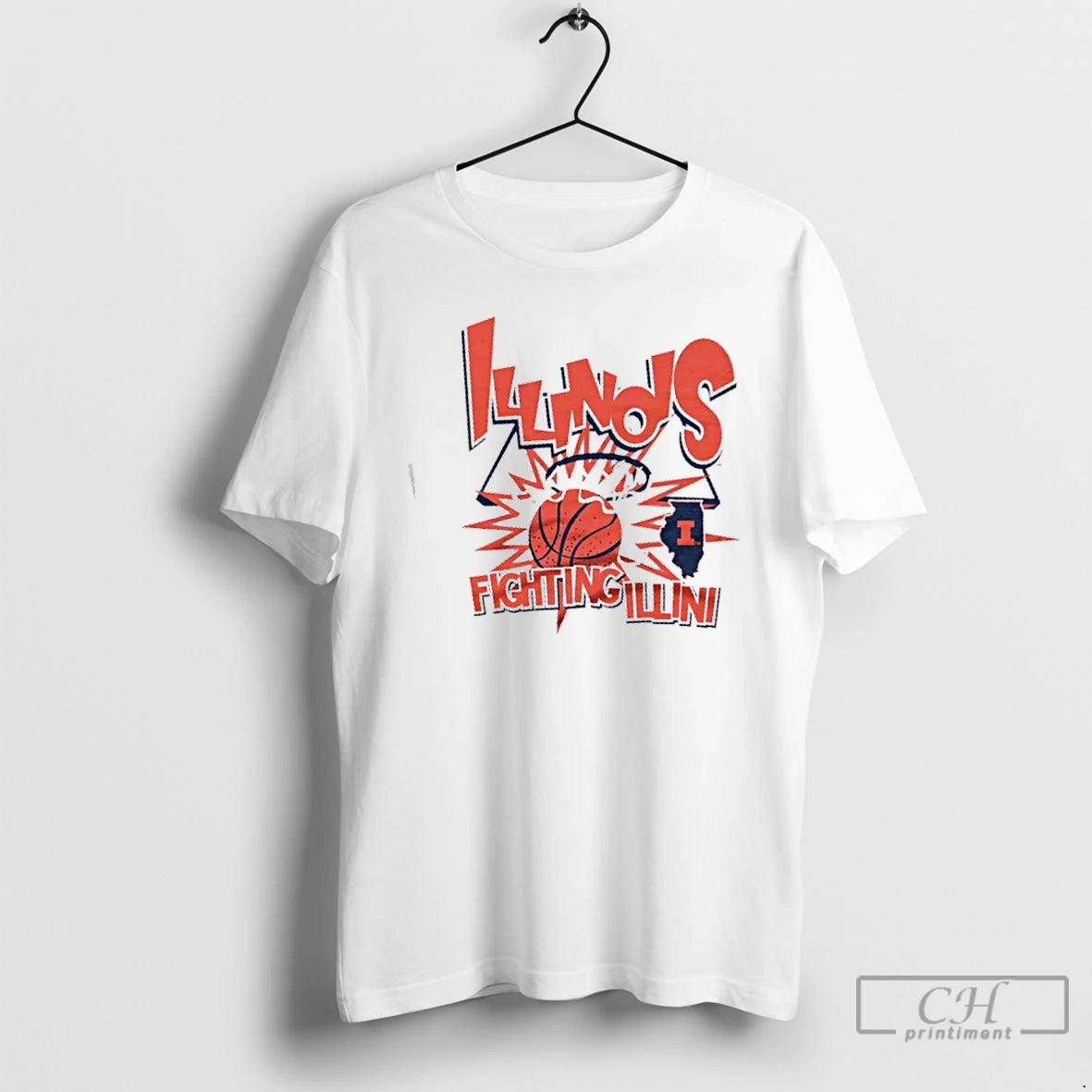 Classic Illinois Fighting Illini Basketball Slam