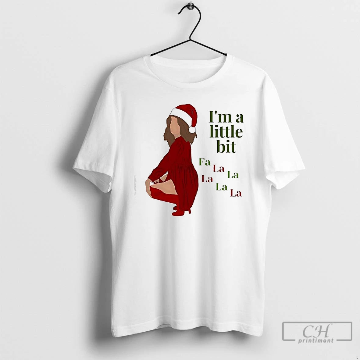Classic Im A Little Bit Christmas Fa La La La La La T Shirts Sweater