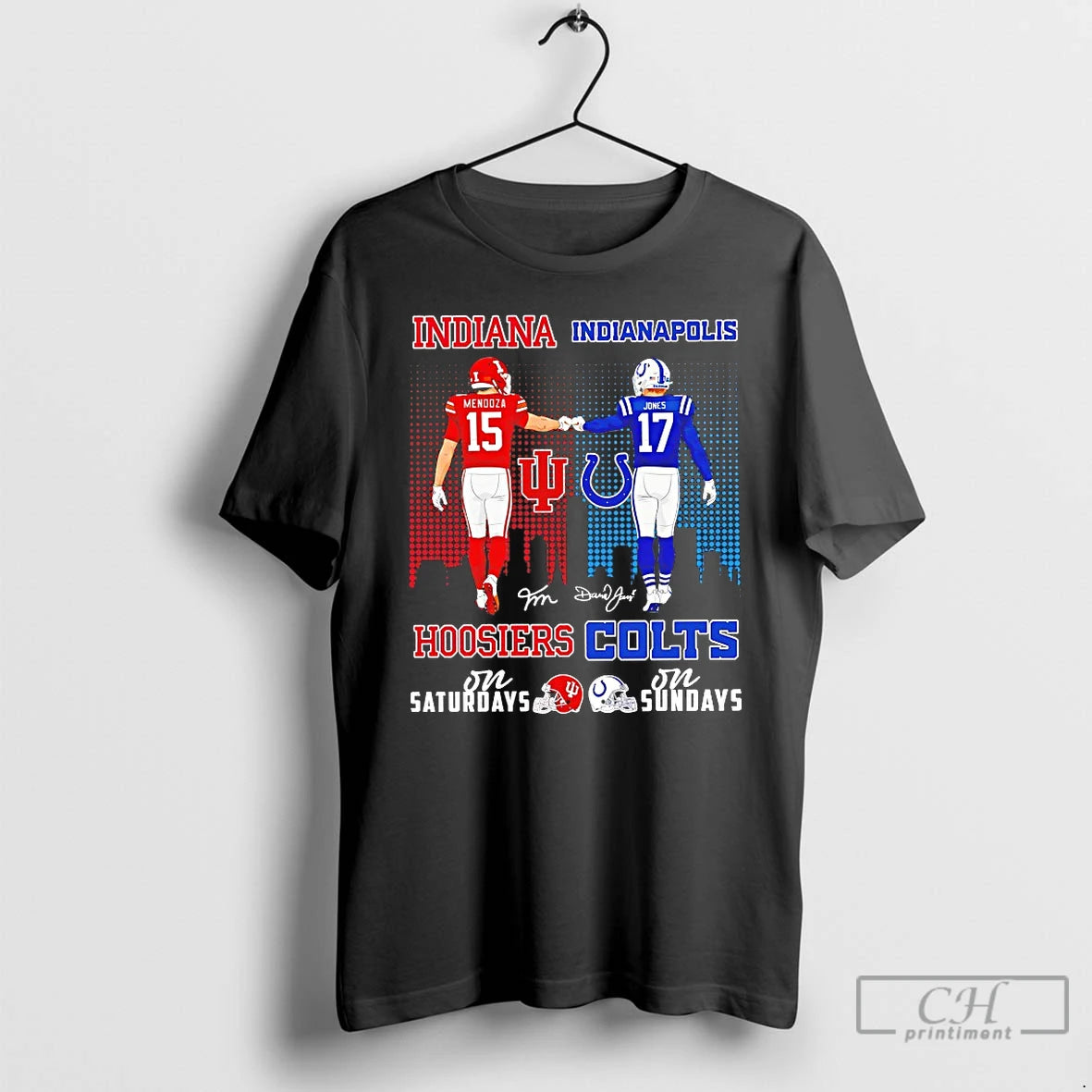 Classic Indiana Indianapolis Hoosiers Colts Football Saturday Sunday