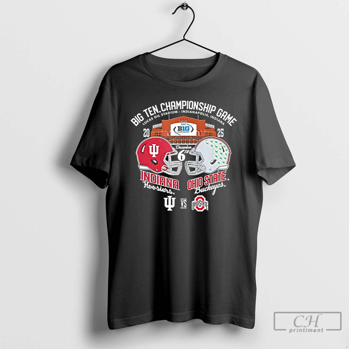 Classic Indiana Vs Ohio State Big Ten Championship 2025 Football