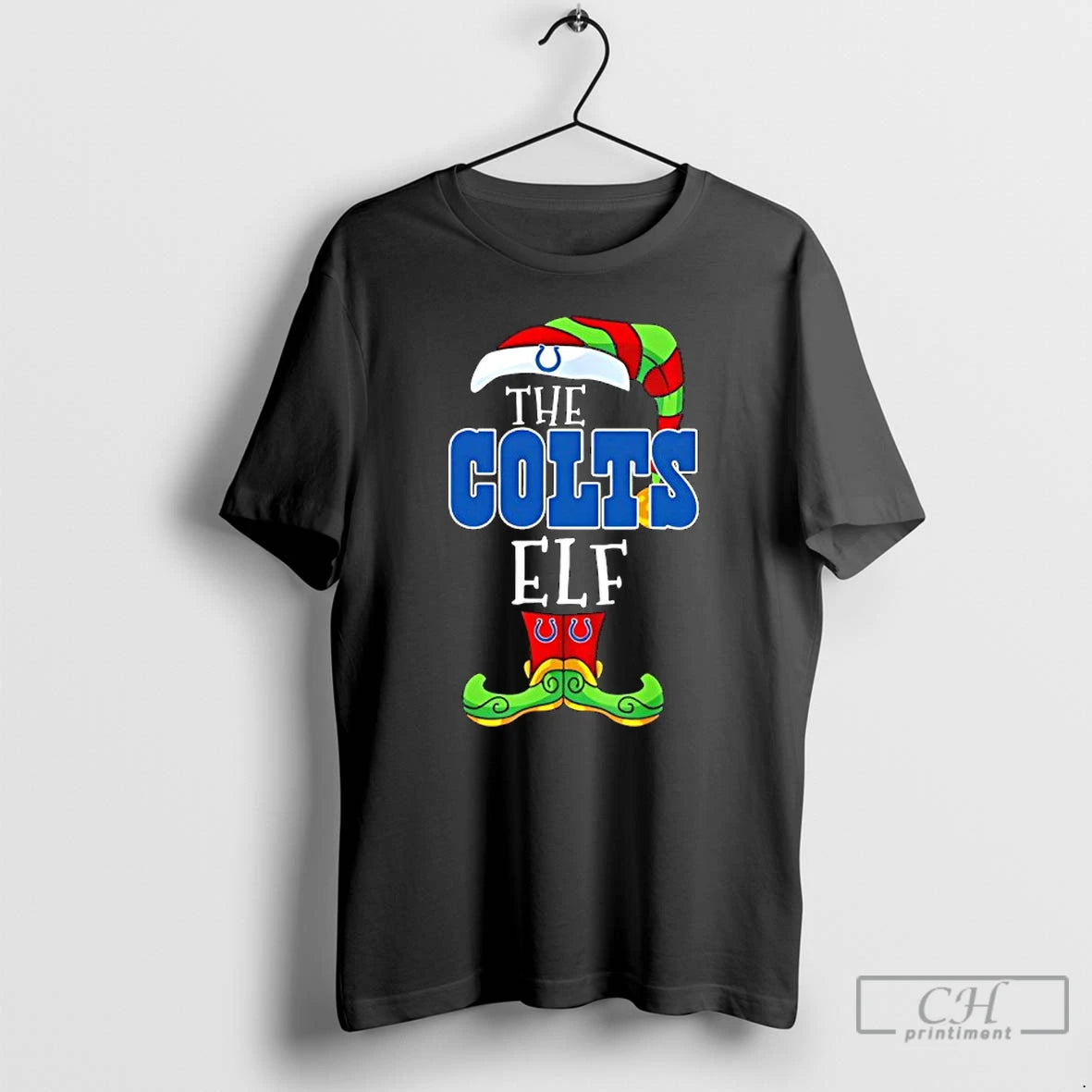 Classic Indianapolis Colts Christmas Elf