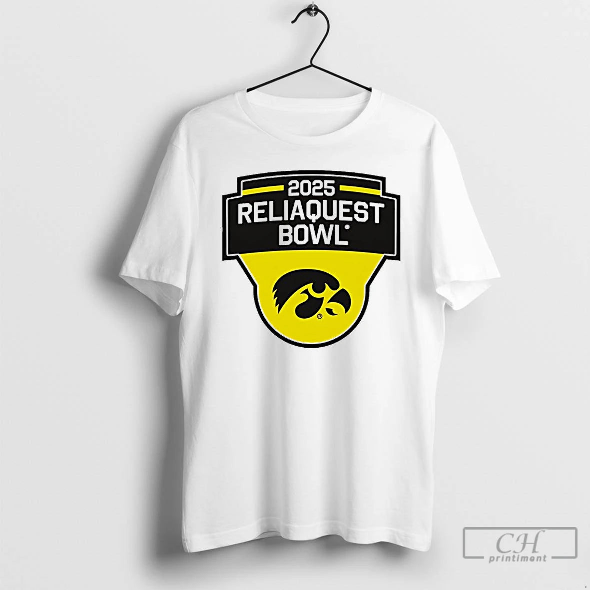 Classic Iowa Hawkeyes 2025 Reliaquest Bowl Logo