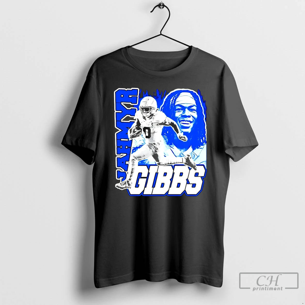 Classic Jahmyr Gibbs Detroit Lions Dreams Graphic