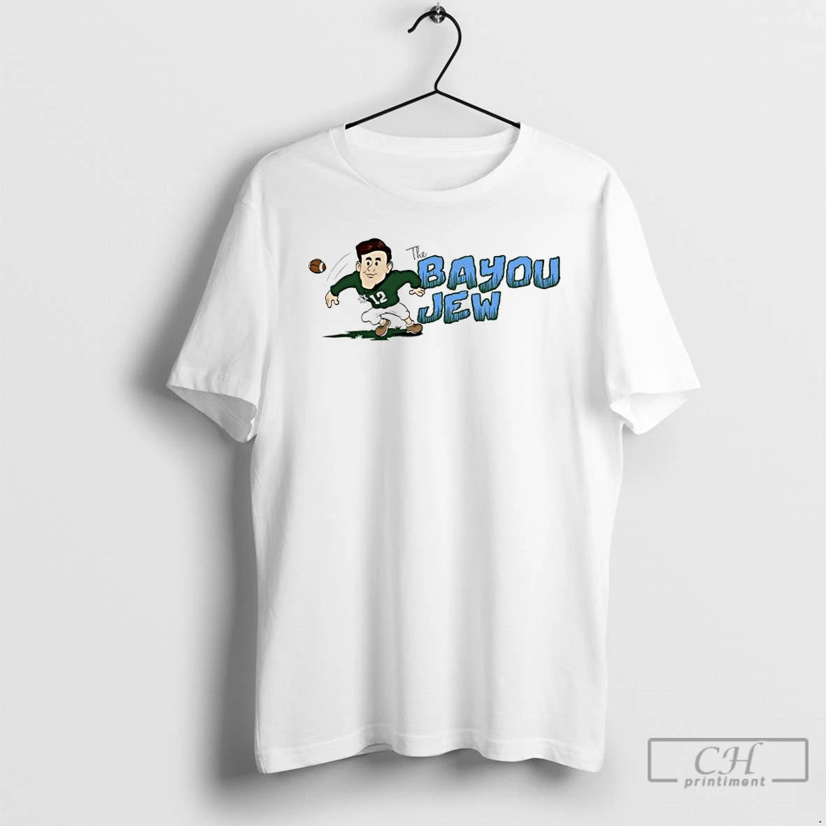 Classic Jake Retzlaff Tulane Green Wave Bayou Jew Caricature