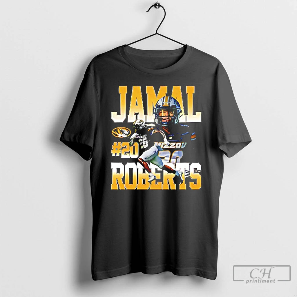 Classic Jamal Roberts Mizzou Tigers Player Collage