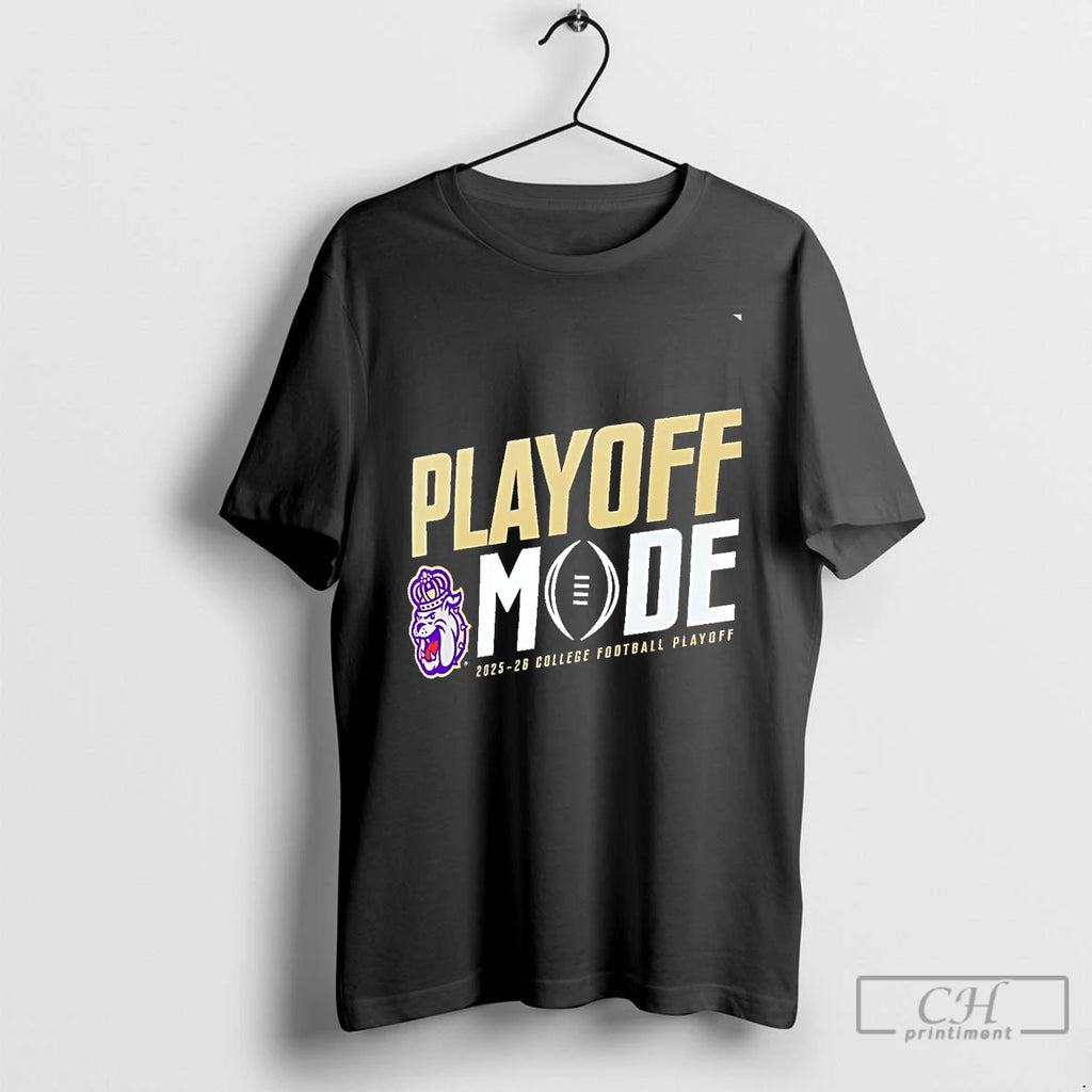 Classic James Madison Dukes Playoff Mode 2025 26 College Football Playoff Chriast T Shirts Sweater