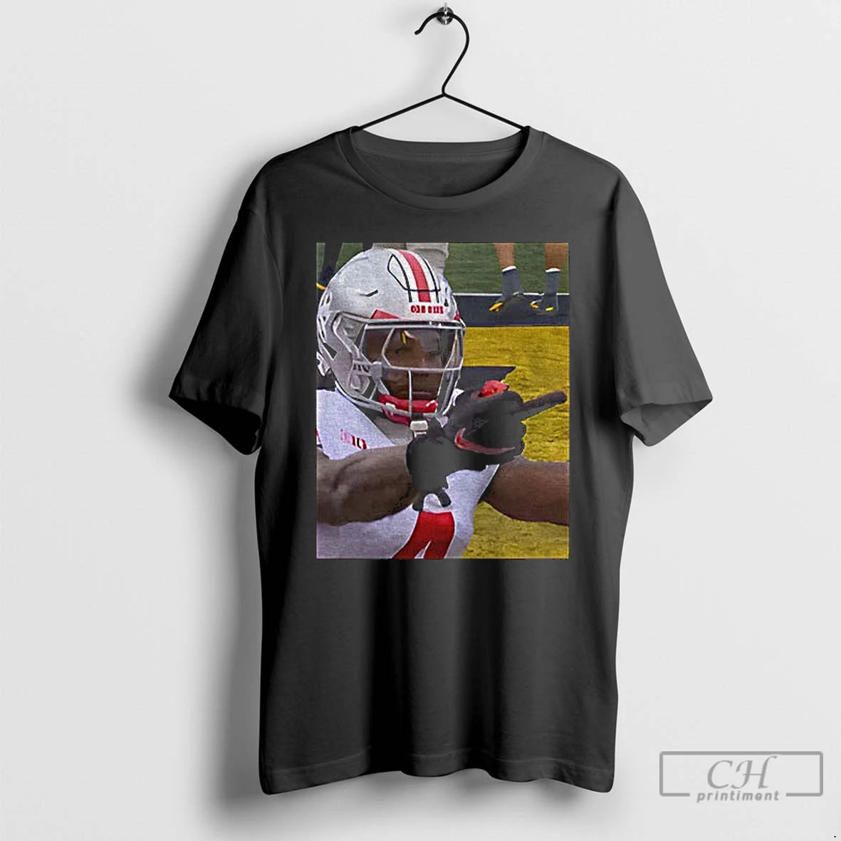 Classic Jeremiah Smith Flips Off Michigan Fan Football Ohio State Rivalry Moment T Shirts Sweater