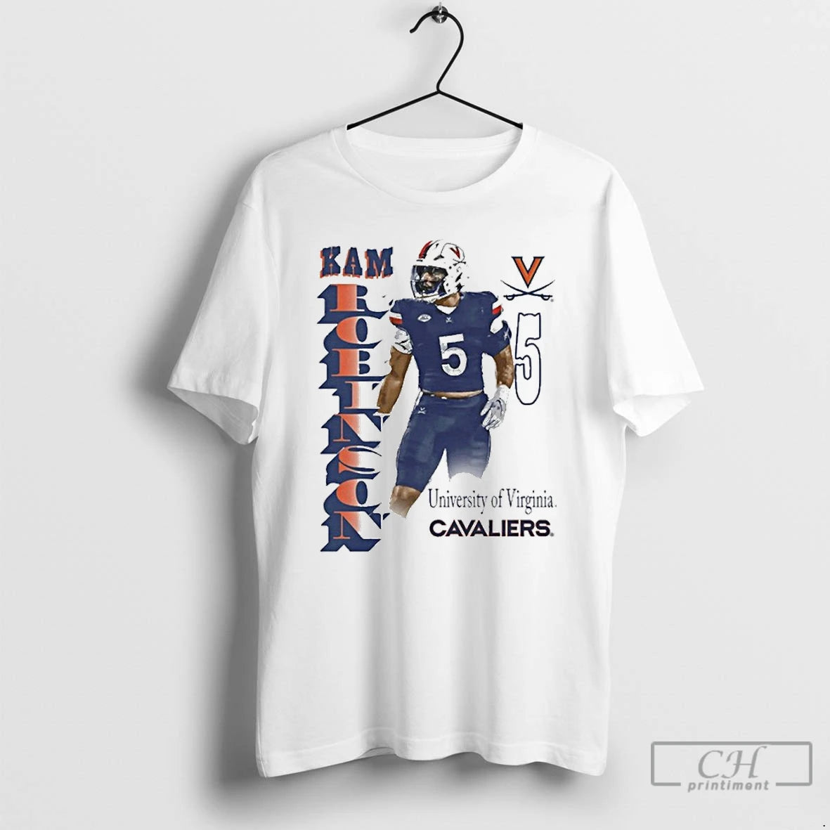 Classic Kam Robinson Portrait Virginia Cavaliers