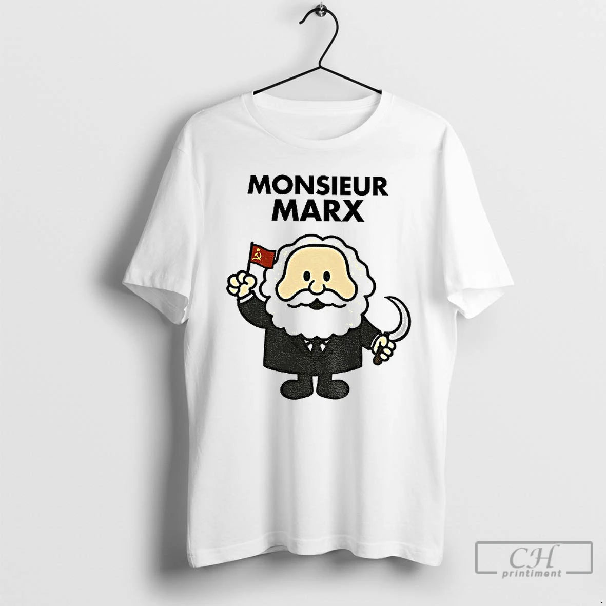 Classic Karl Marx Monsieur Marx Cartoon