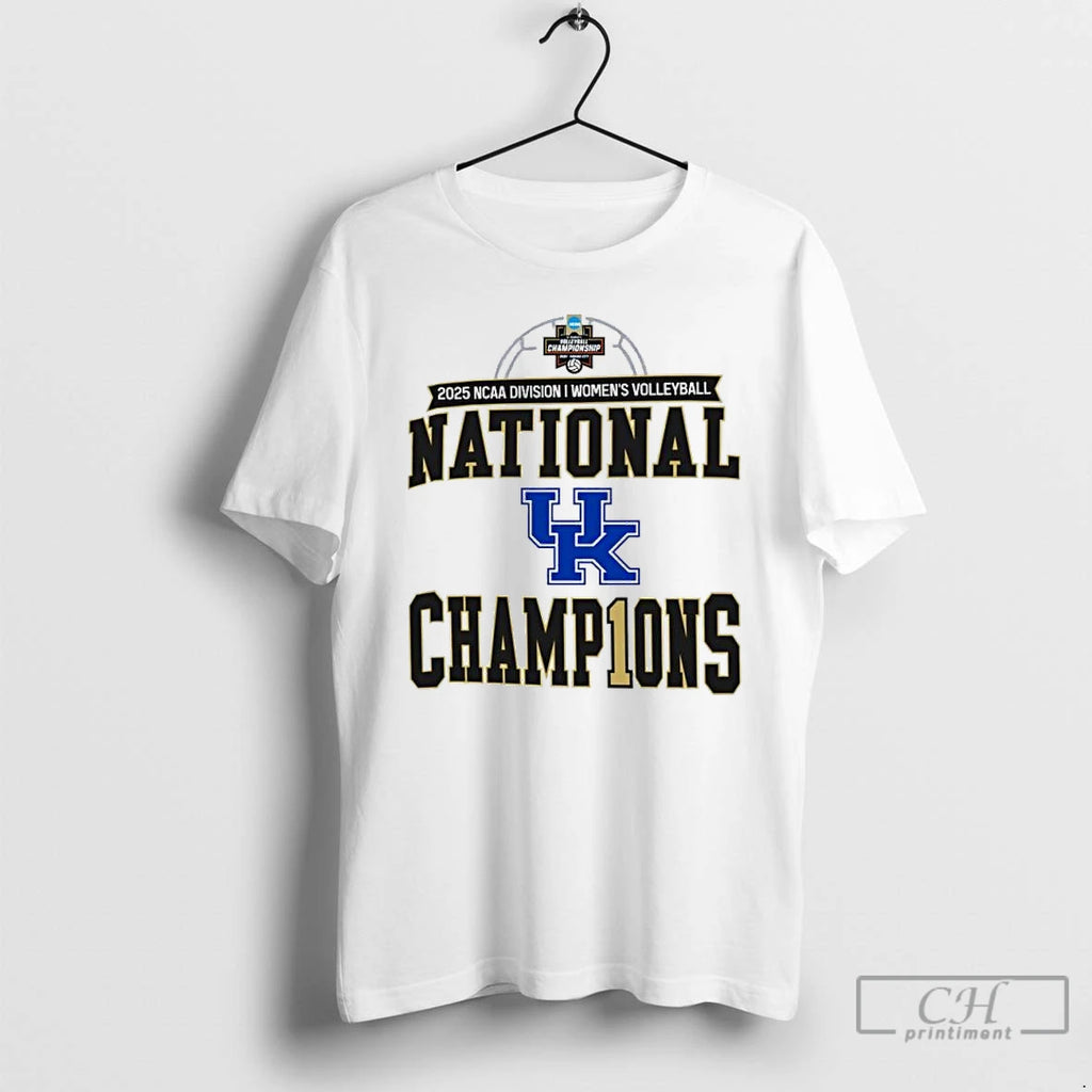 Classic Kentucky Wildcats 2025 Ncaa Division I Womens Volleyball National Champions