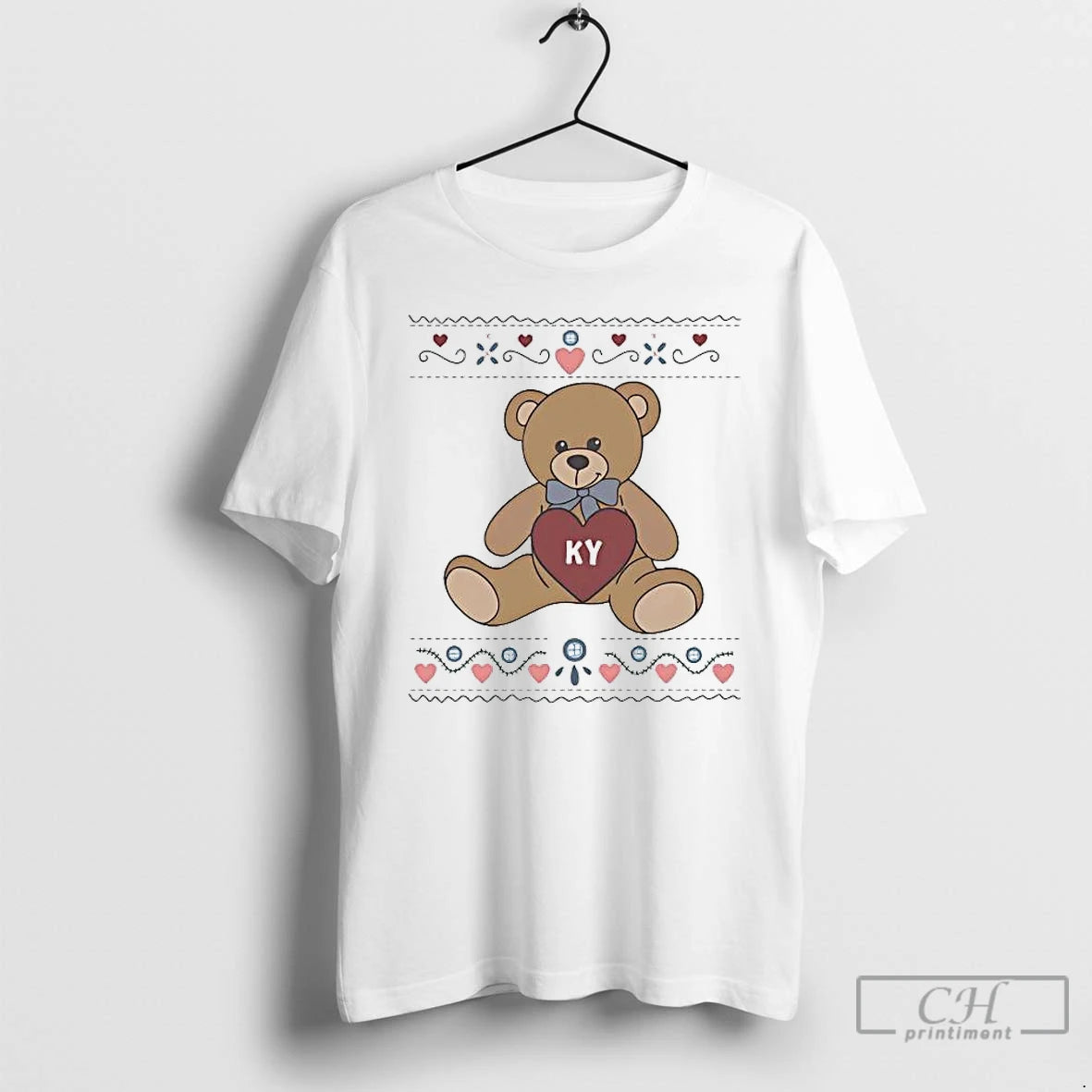 Classic Kentucky Bear Granny Ugly Christmas