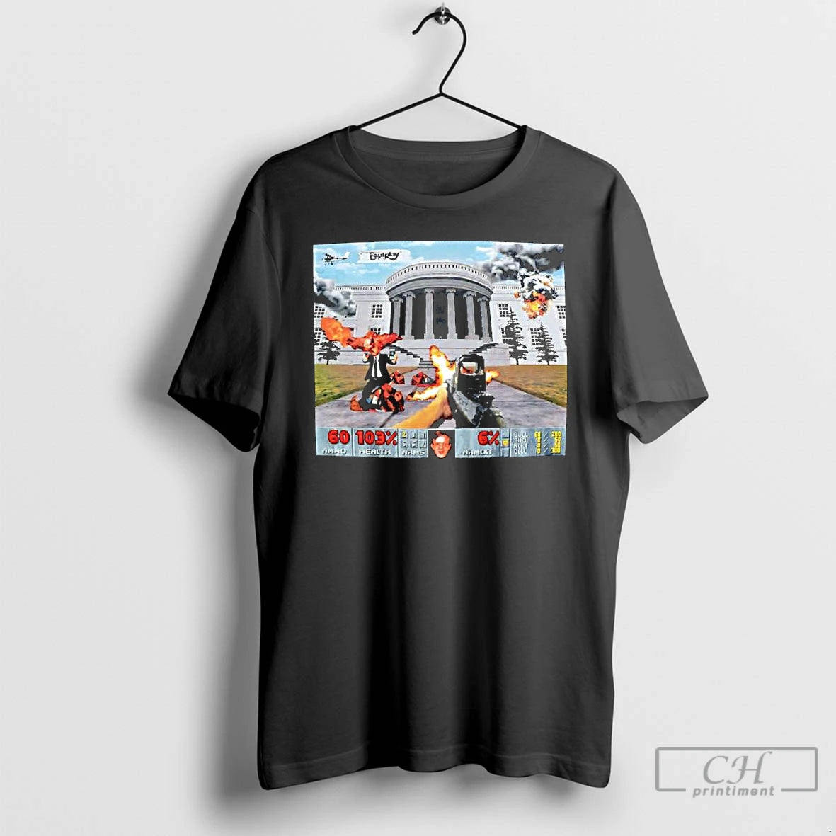 Classic Kill Em All White House Graphic