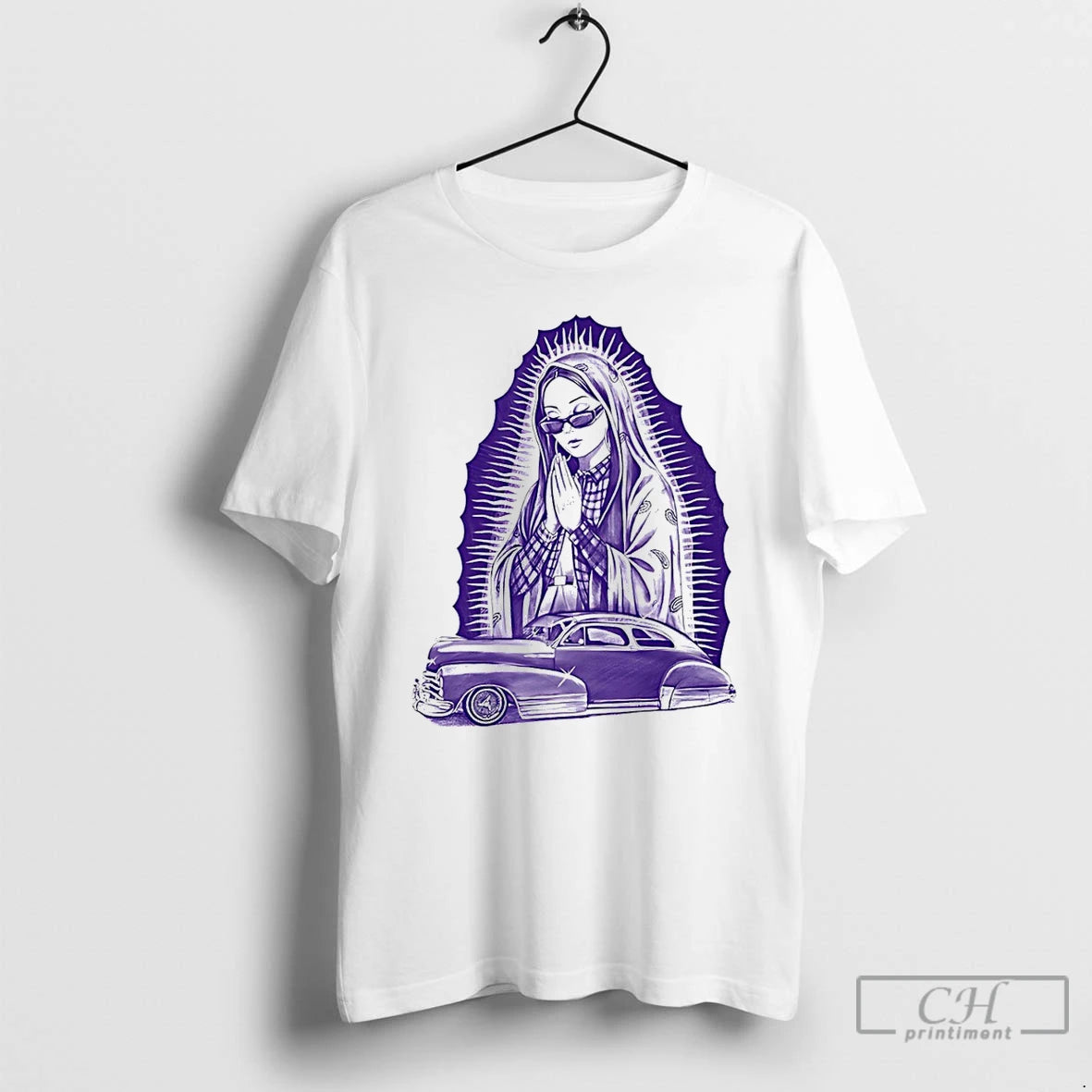 Classic Lady Of Lowrider Graphic