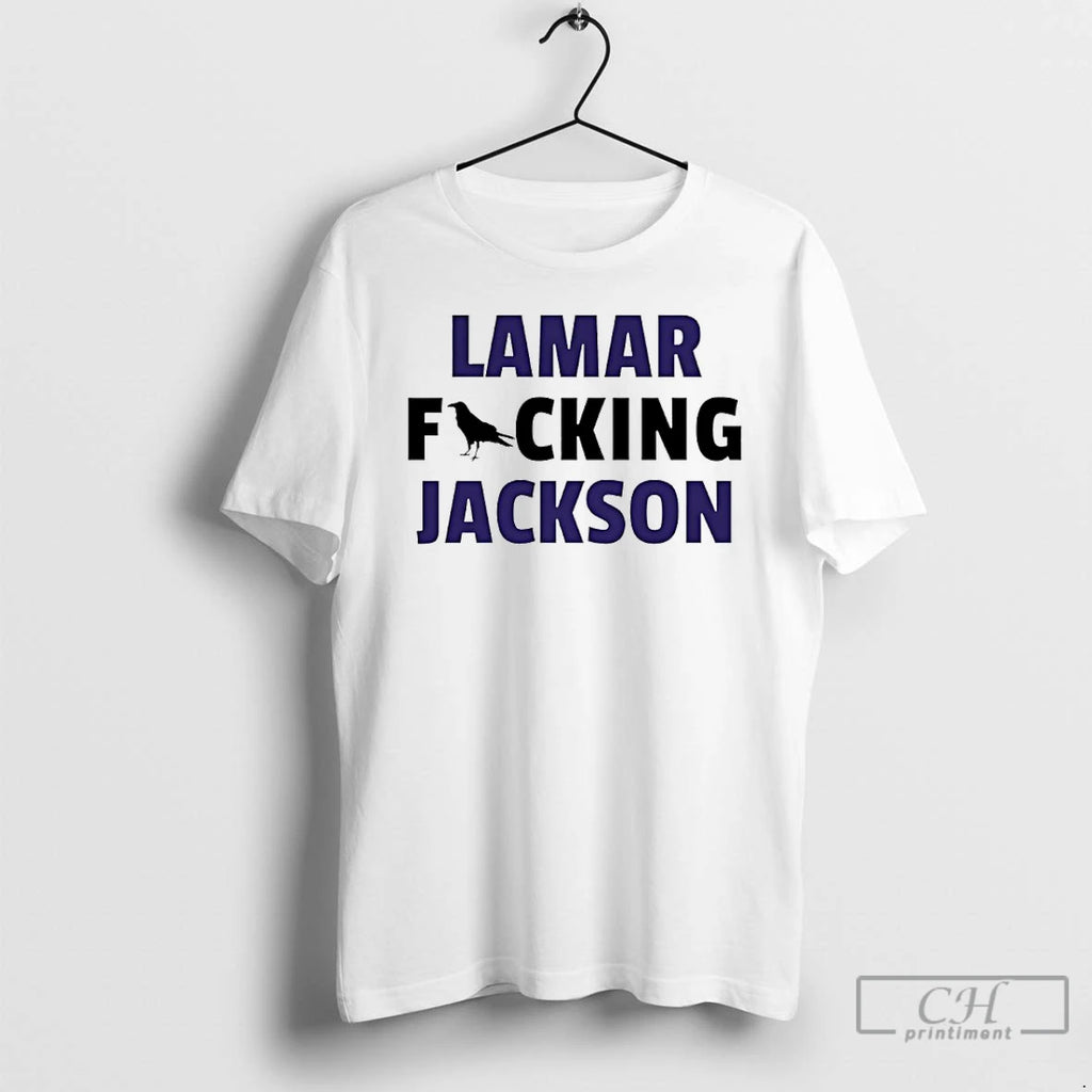 Classic Lamar Fucking Jackson Baltimore Ravens Football
