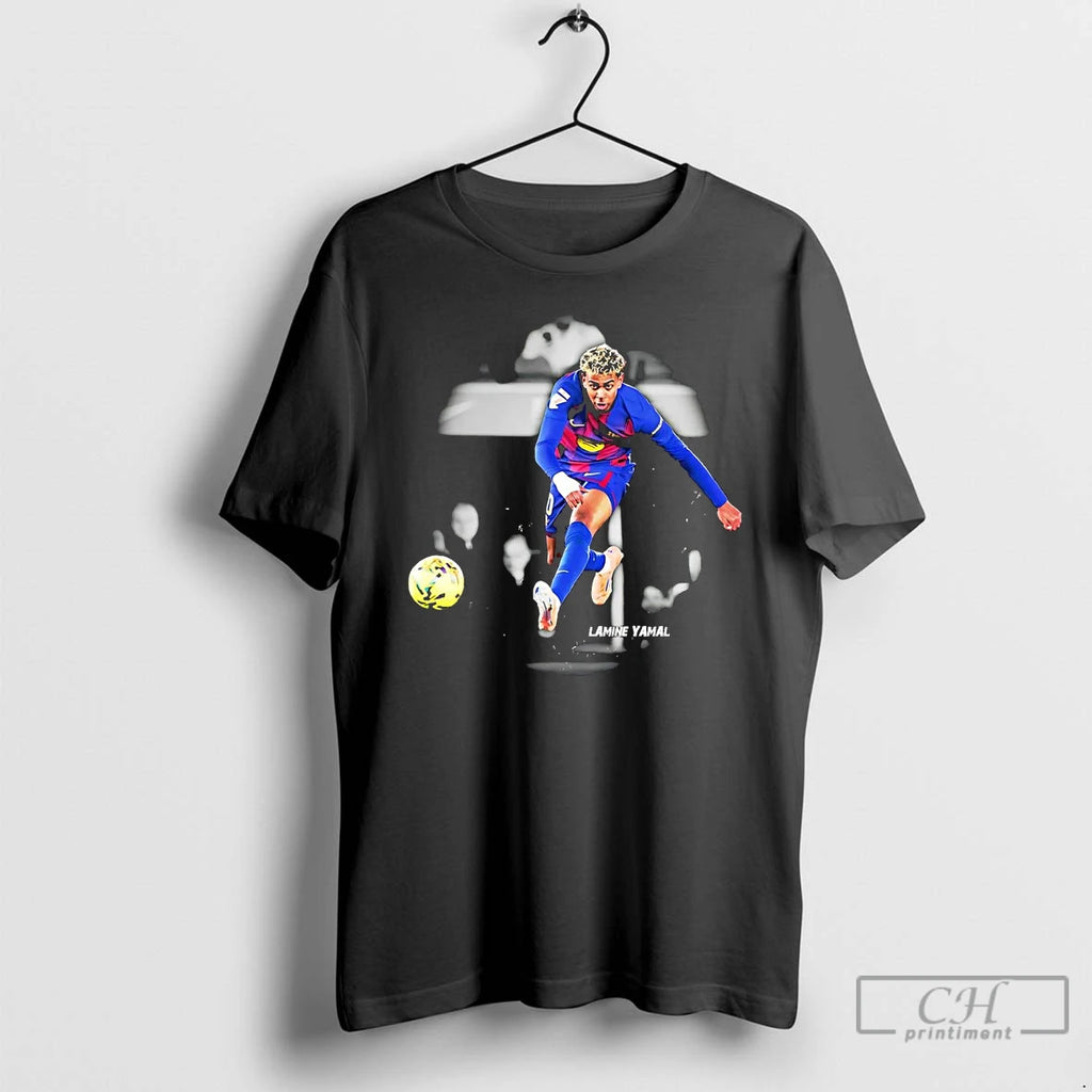 Classic Lamine Yamal Left Foot Score Goals