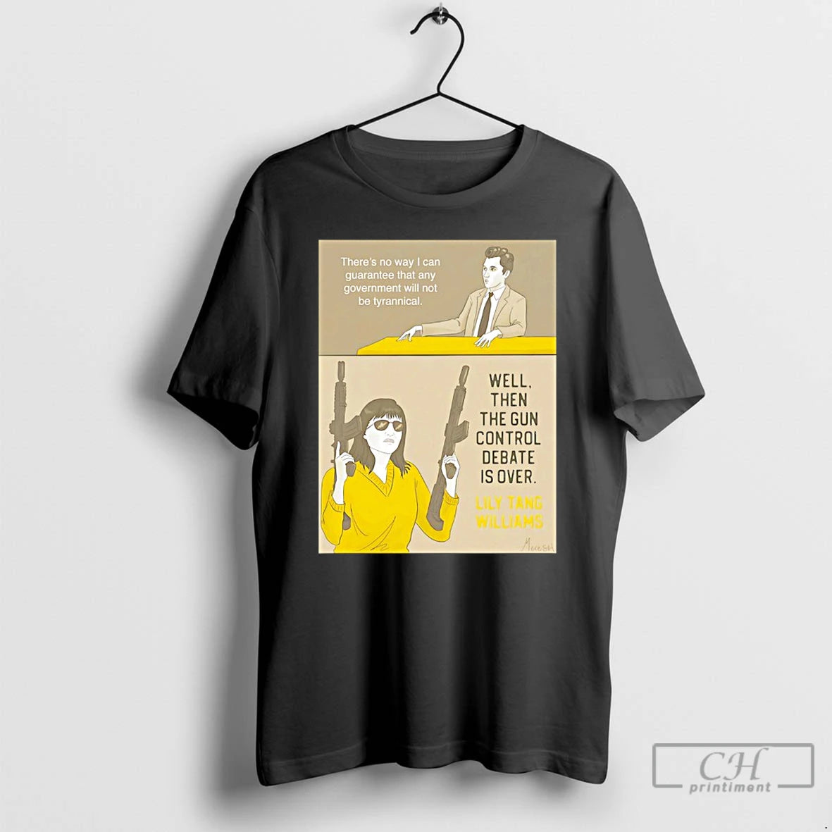 Classic Lily Tang Williams Well Then The Gun Control Debate Is Over Meme T Shirts