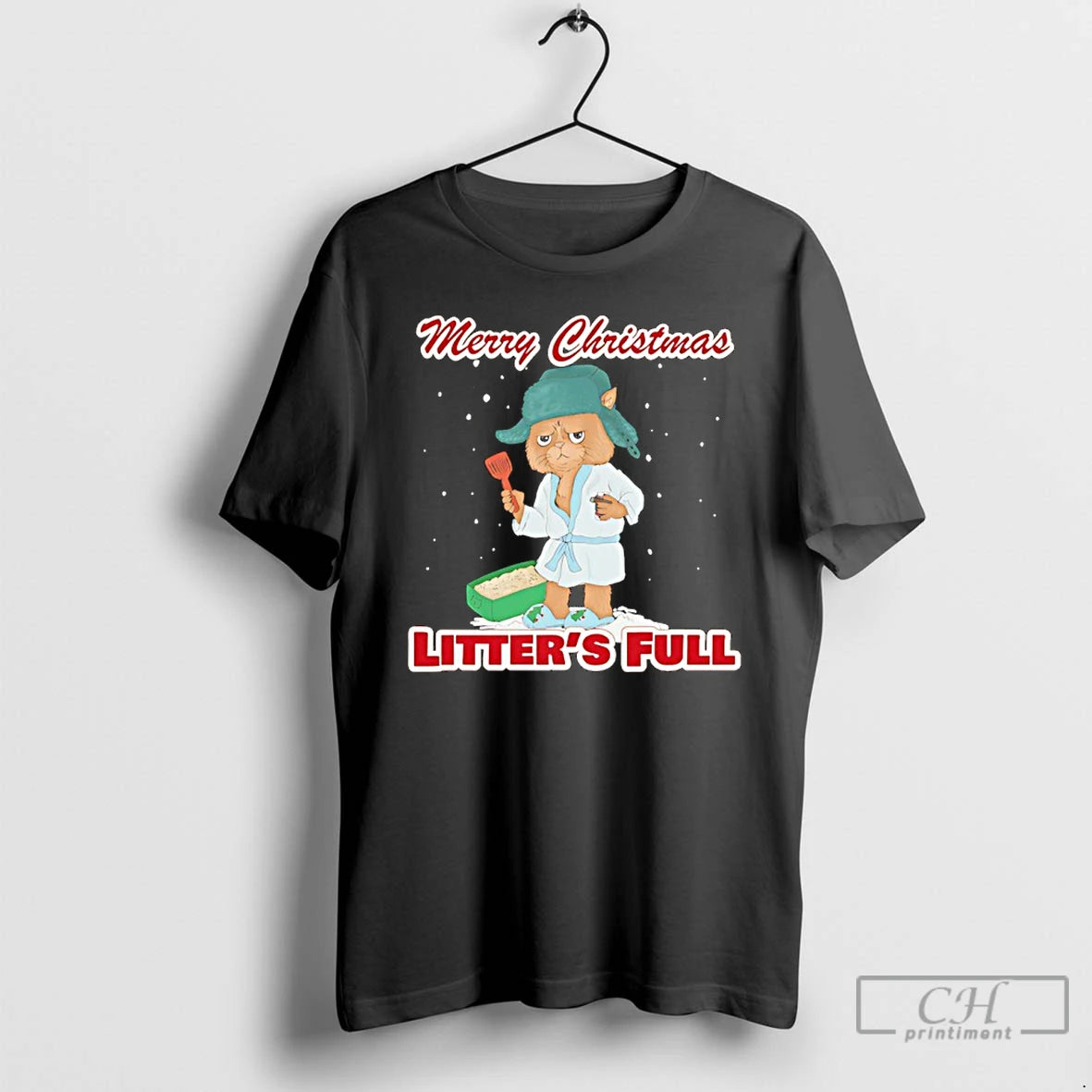 Classic Litters Full Merry Christmas Cat