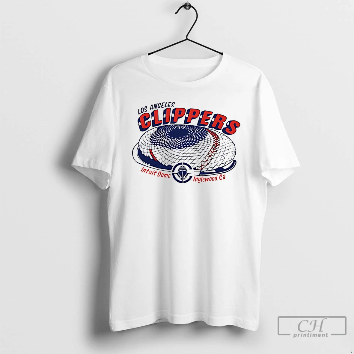 Classic Los Angeles Clippers Intuit Dome Graphic