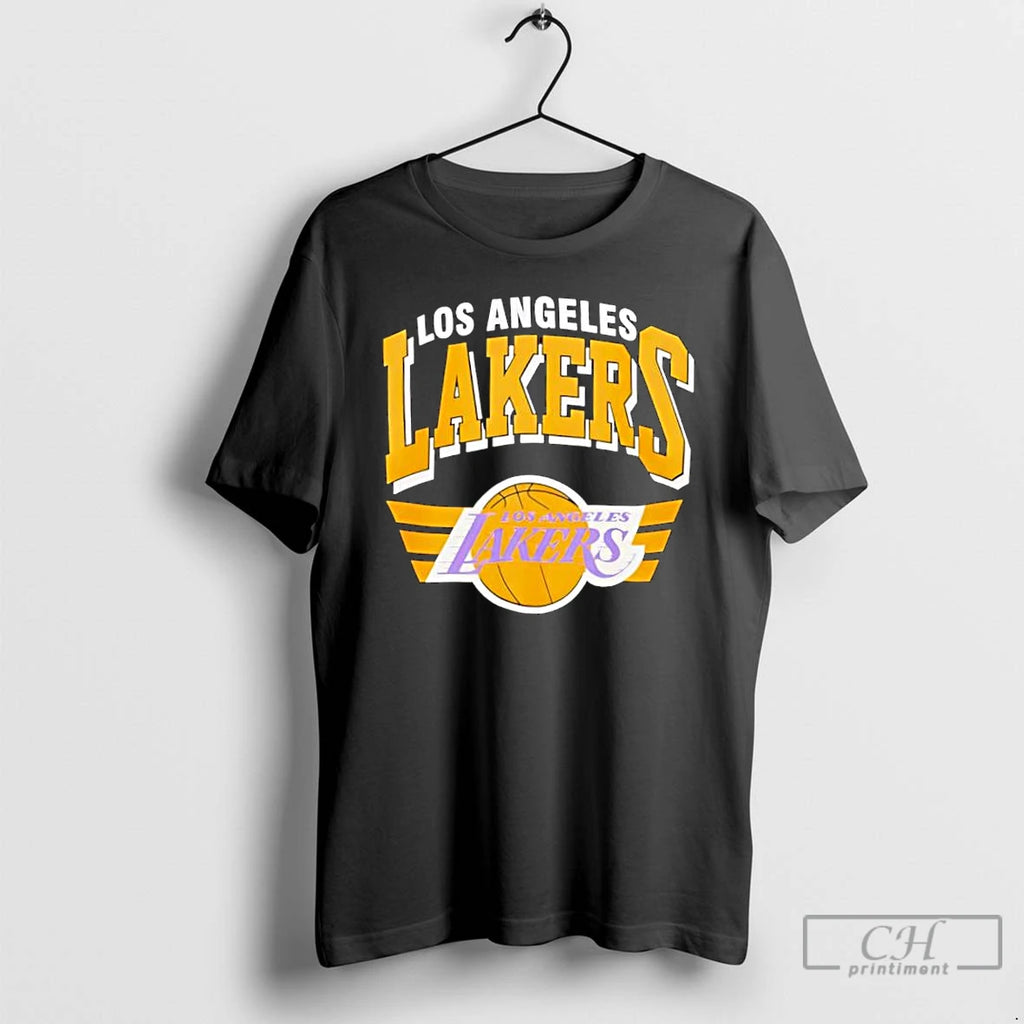 Classic Los Angeles Lakers All Over Crew Logo