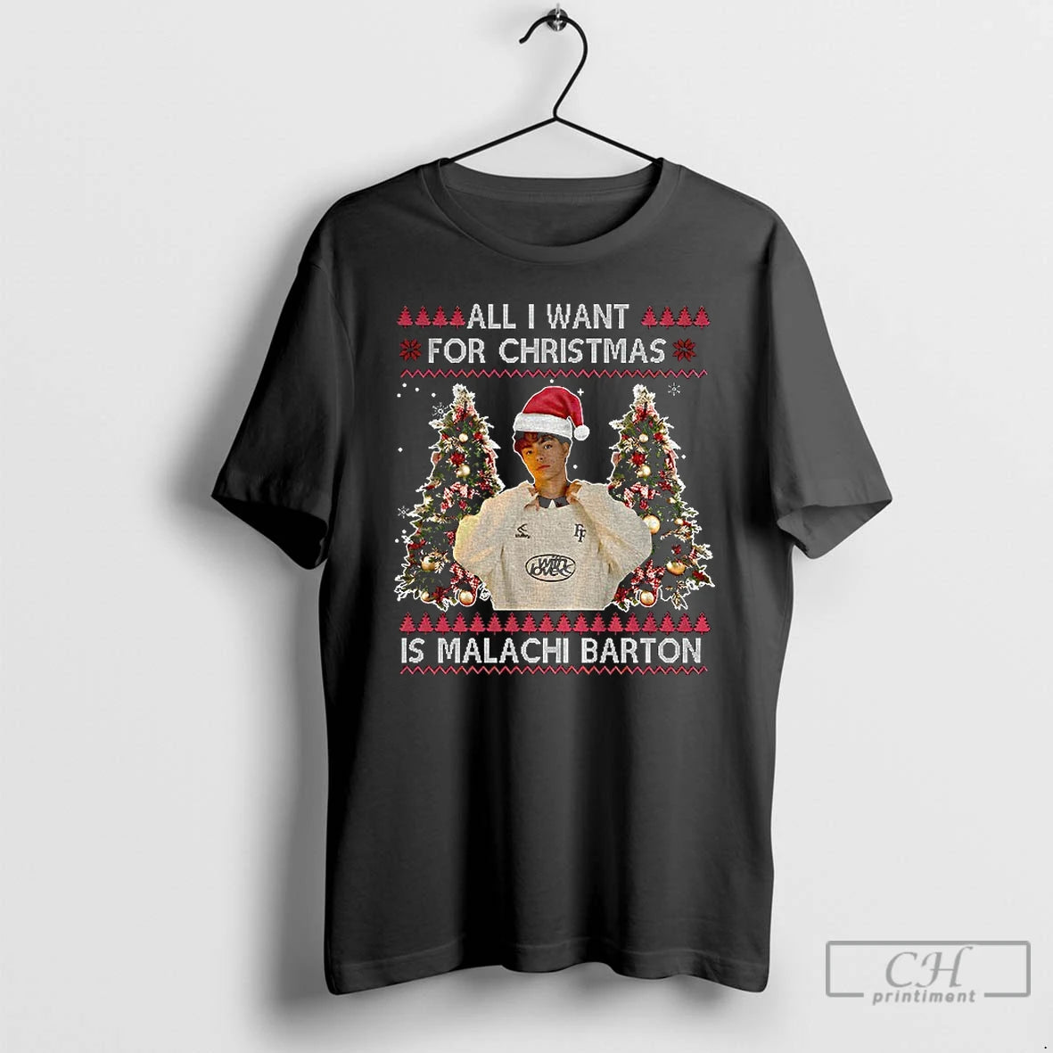 Classic Malachi Barton All I Want For Christmas Is Malachi Barton Christmas T Shirts Sweater