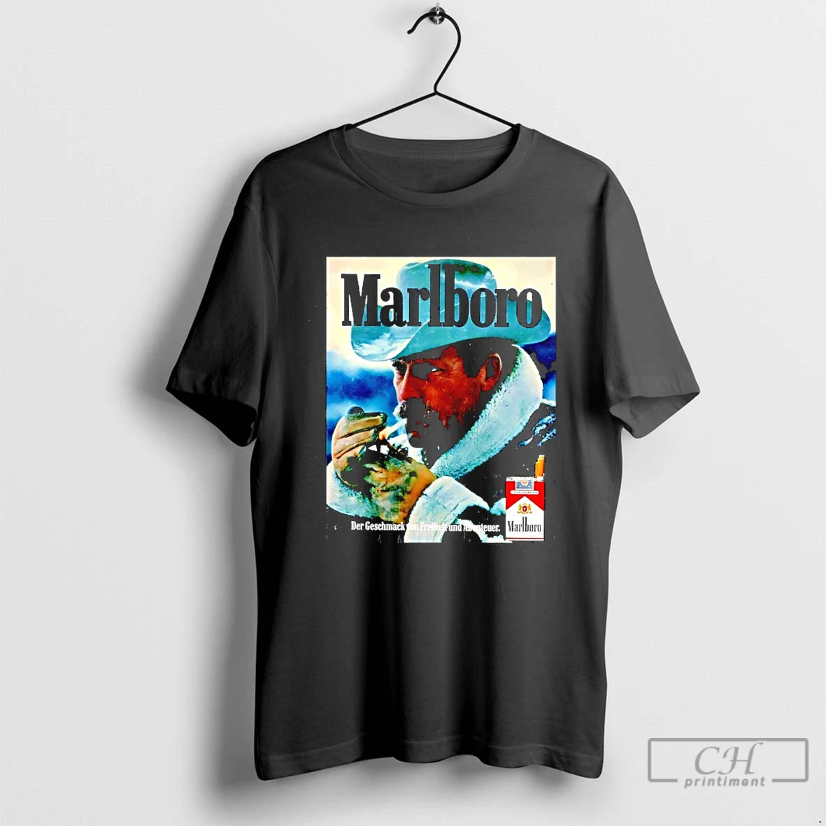 Classic Marlboro Man Der Geschmack Von Freiheit Und Abenteuer Graphic