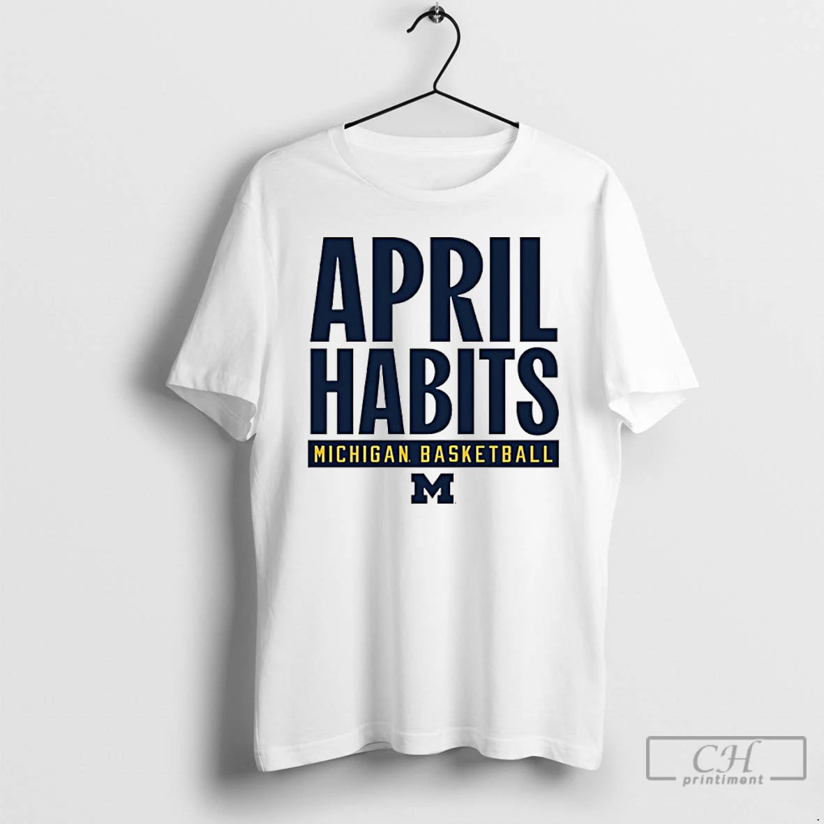 Classic Michigan Wolverines Basketball April Habits