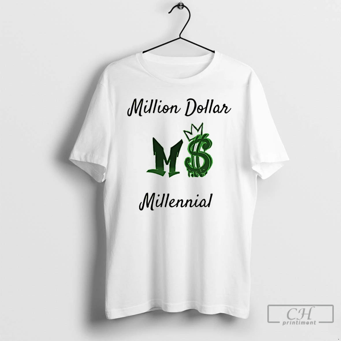 Classic Million Dollar Millennial Mm Logo