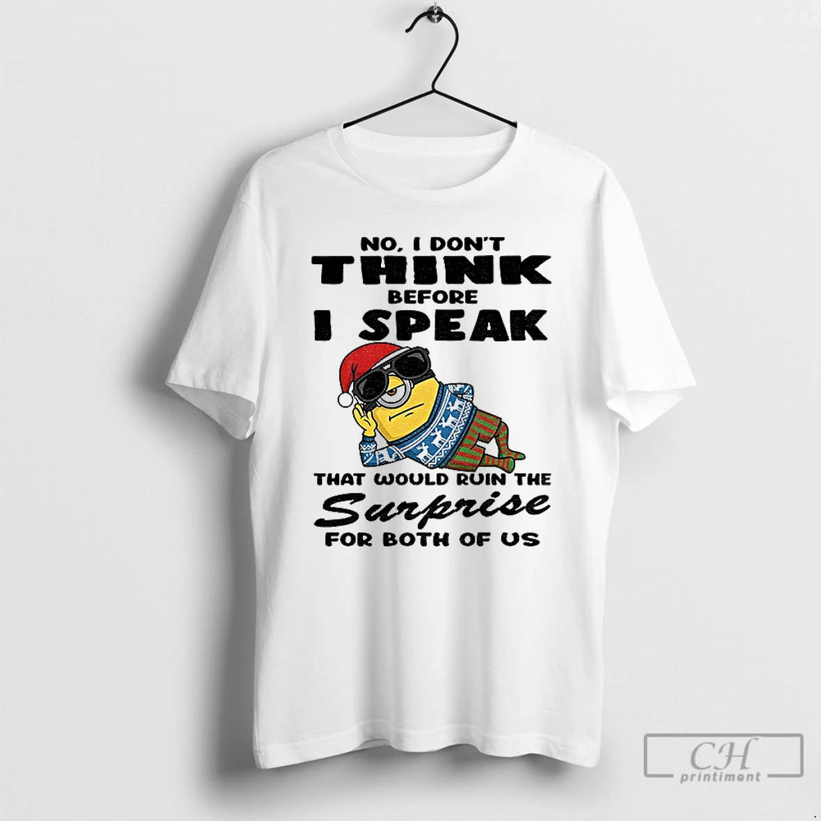 Classic Minion Funny No I Dont Think Before I Speak That Would Ruin The Surprise