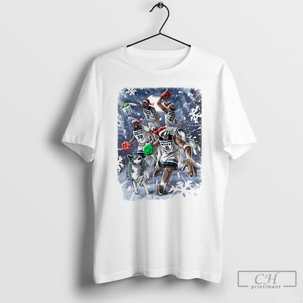 Classic Minnesota Timberwolves Merry Christmas And Happy Gameday 2026