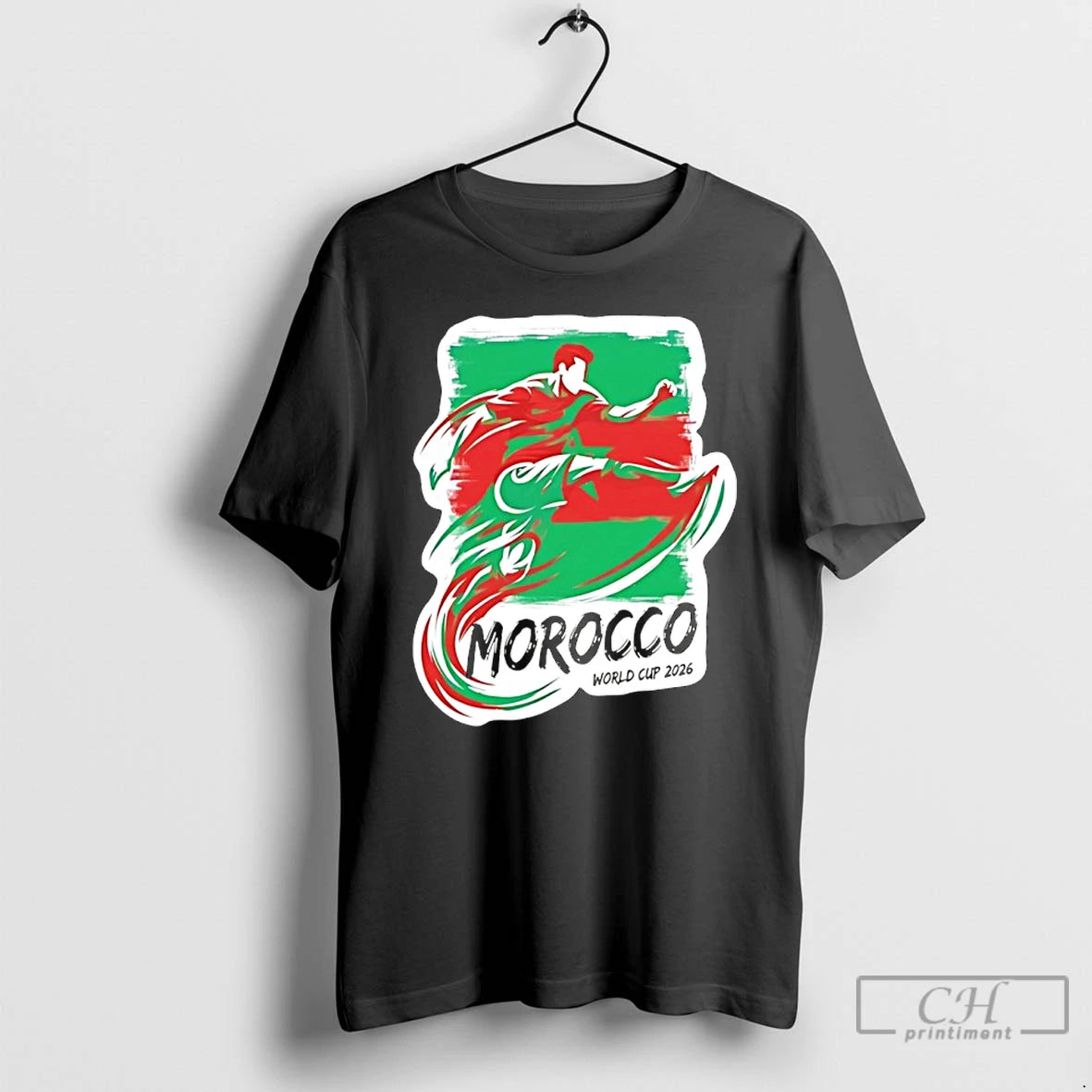 Classic Morocco World Cup 2026 Football Player