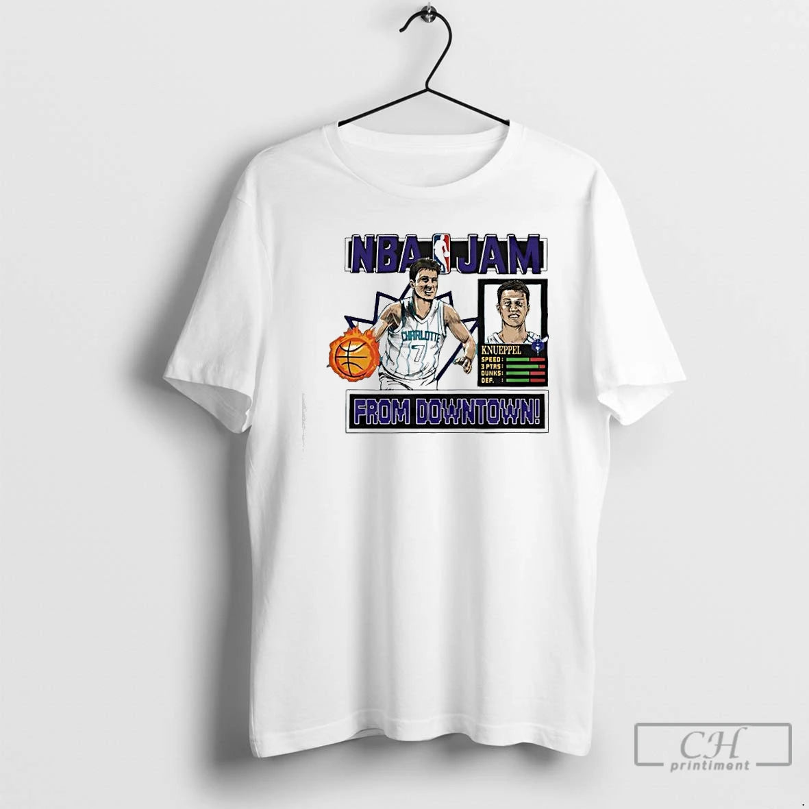 Classic Nba Jam Charlotte Hornets Kon Knueppel From Downtown