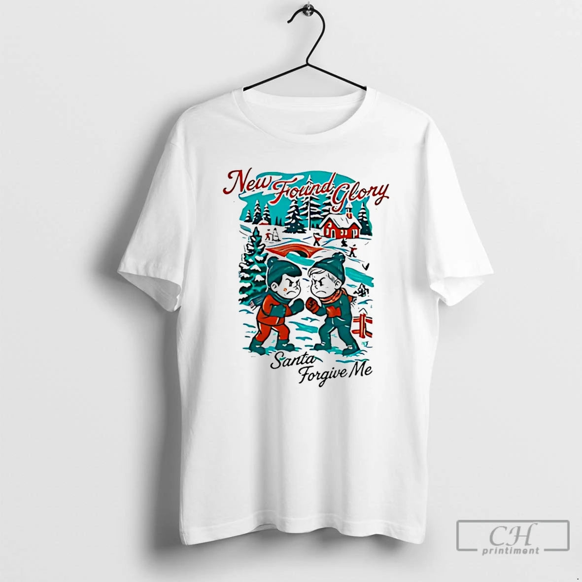 Classic Nfg Santa Forgive Me Cartoon Christmas