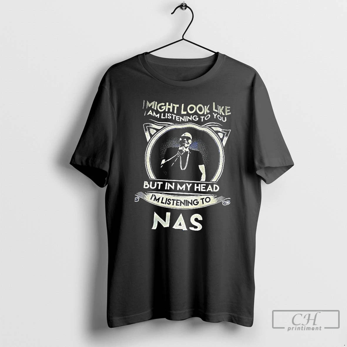 Classic Nas Singer I Might Look Like I Am Listening To You But In My
