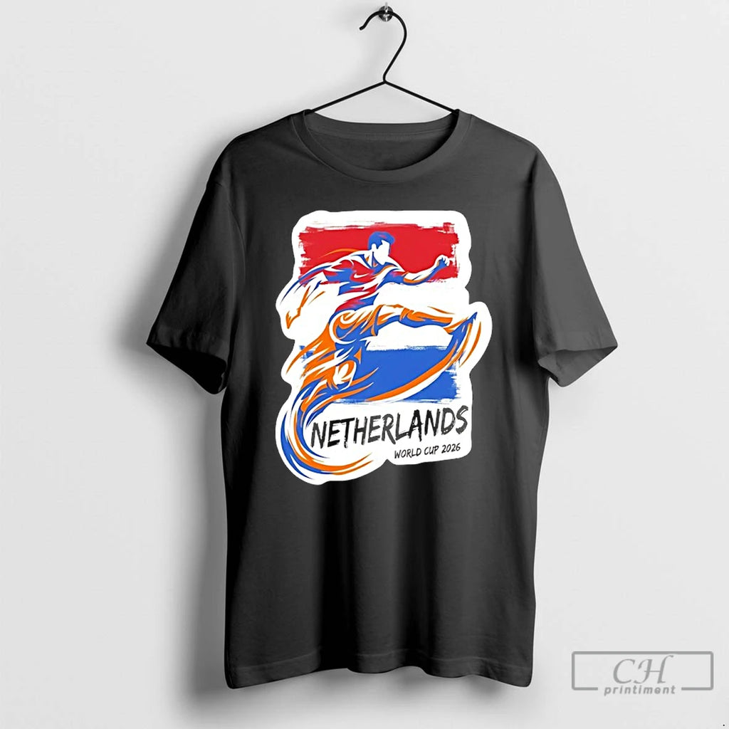 Classic Netherlands World Cup 2026 Football Player