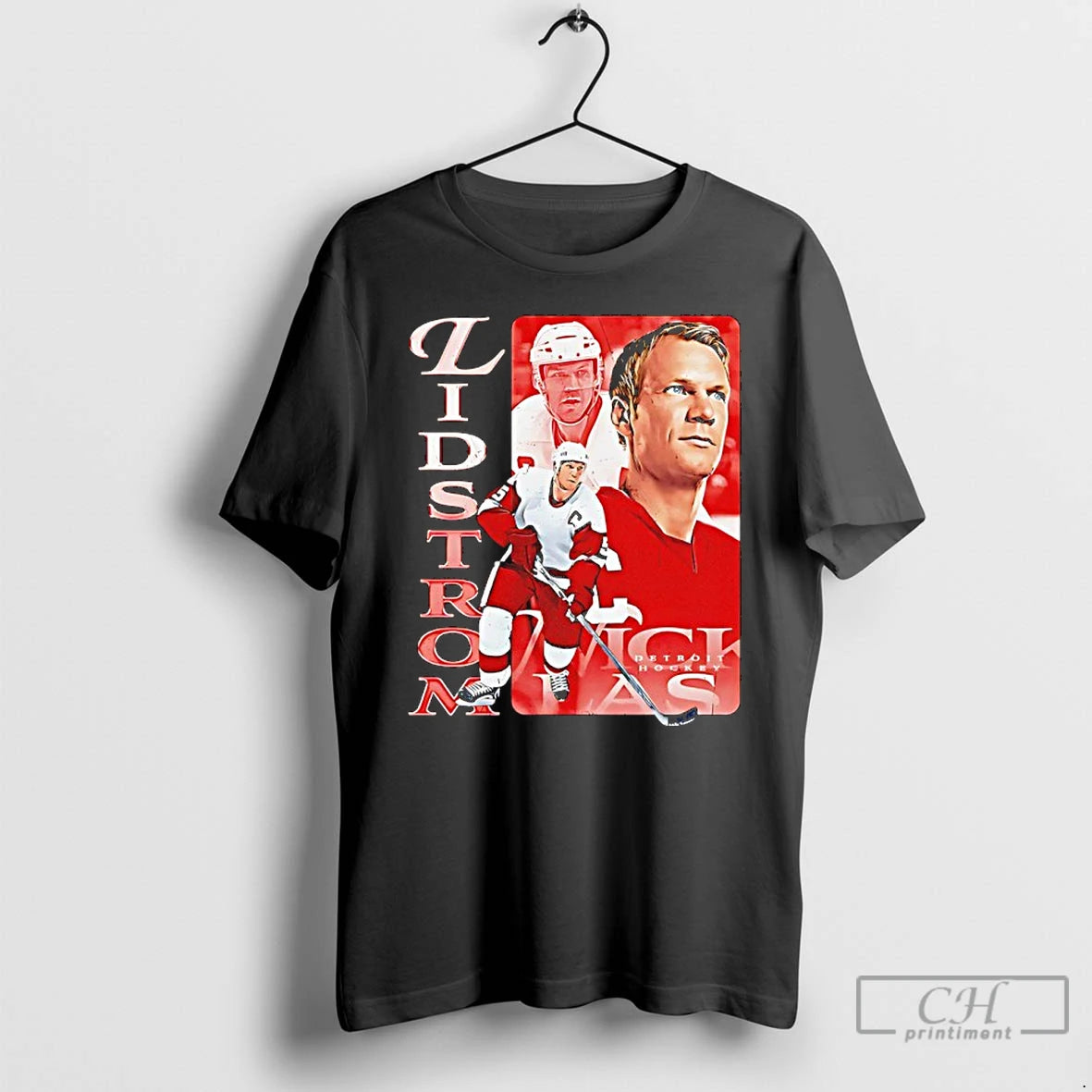 Classic Nicklas Lidstrom Detroit Red Wings Nhl Player Vintage