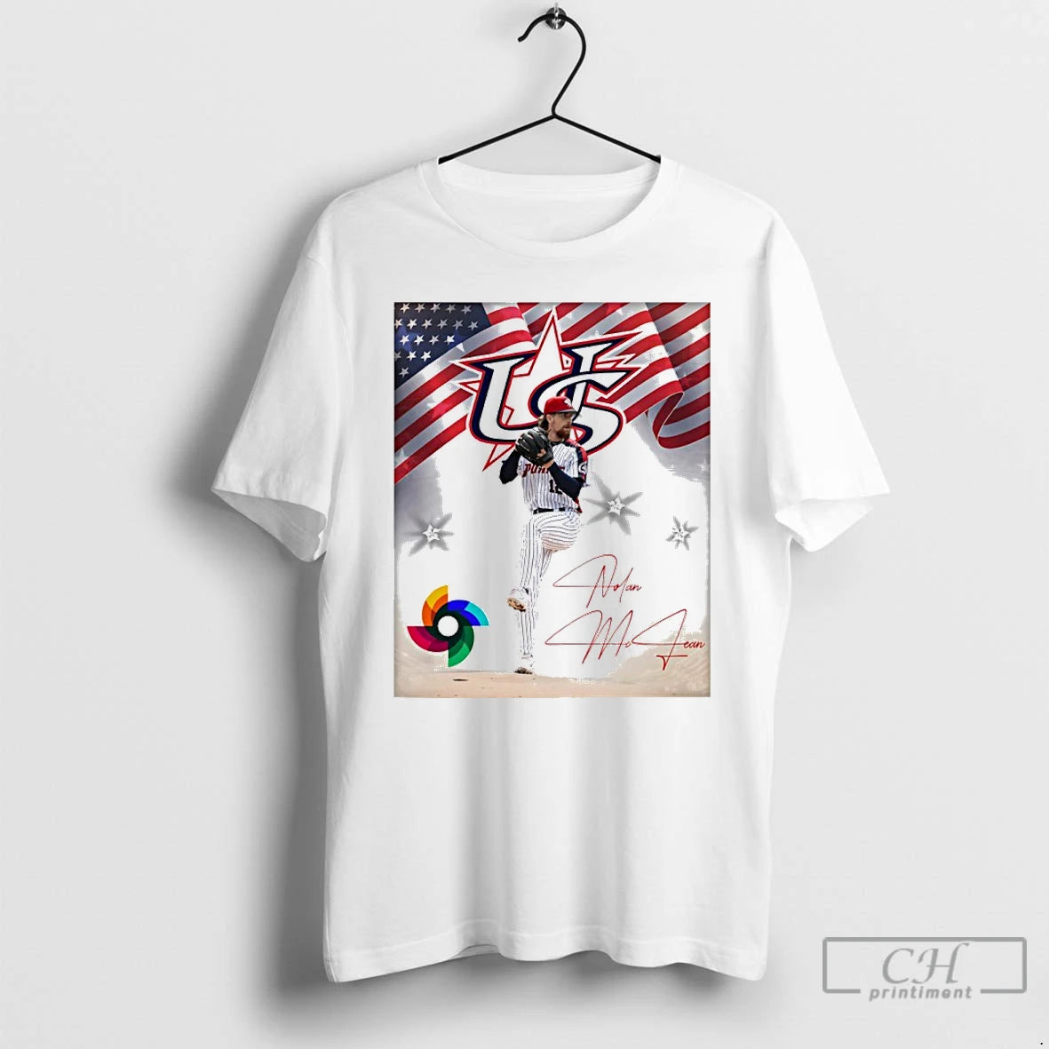 Classic Nolan Mclean Team Usa 2026 World Baseball Signature